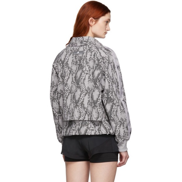 Adidas By Stella McCartney Grey Performance Track Jacket - Picture 5 of 13